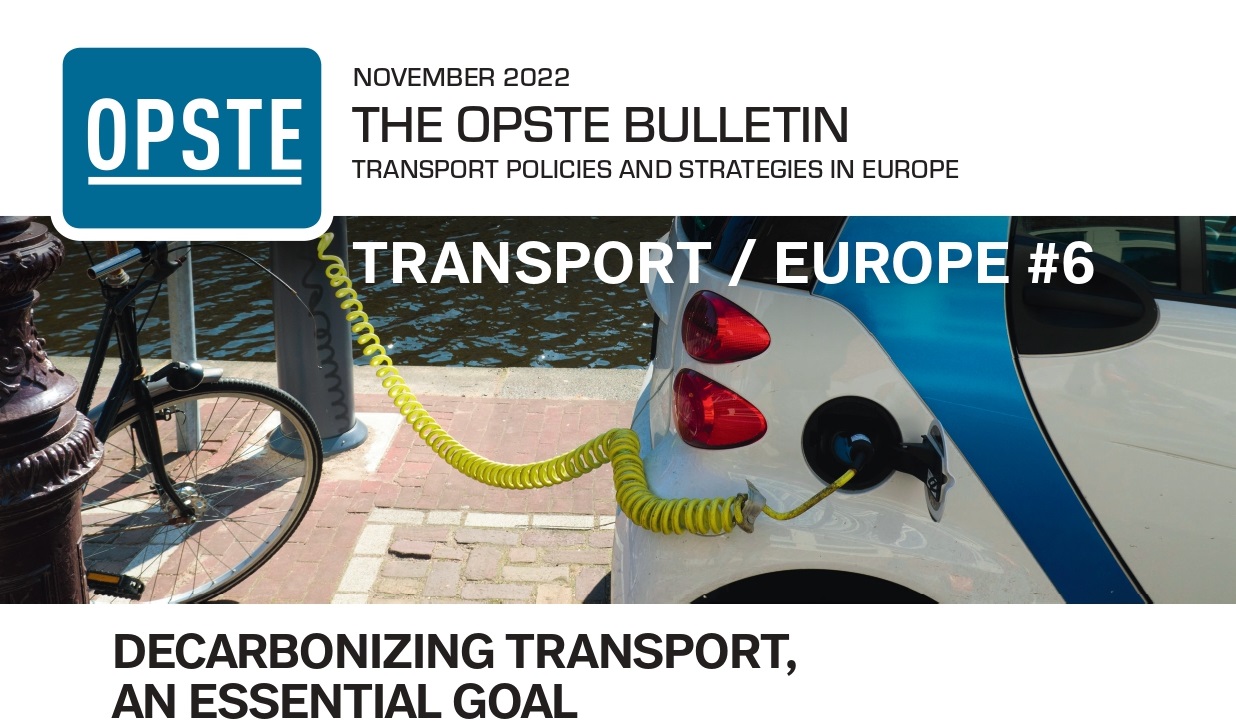 Decarbonizing Transport, An Essential Goal: Transport/Europe Bulletin ...